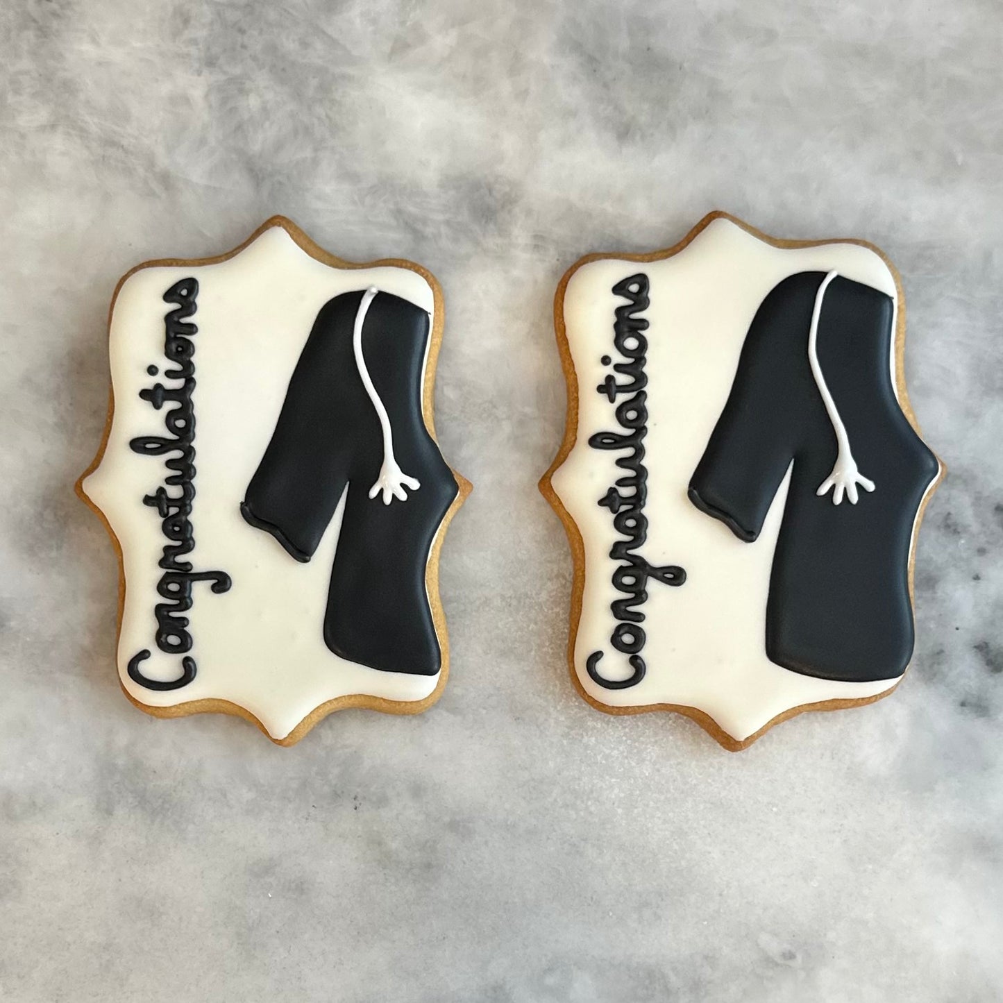 Graduation Gown Cookies