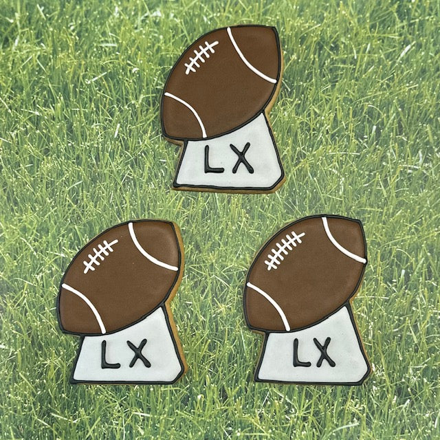 Football Trophy Cookies