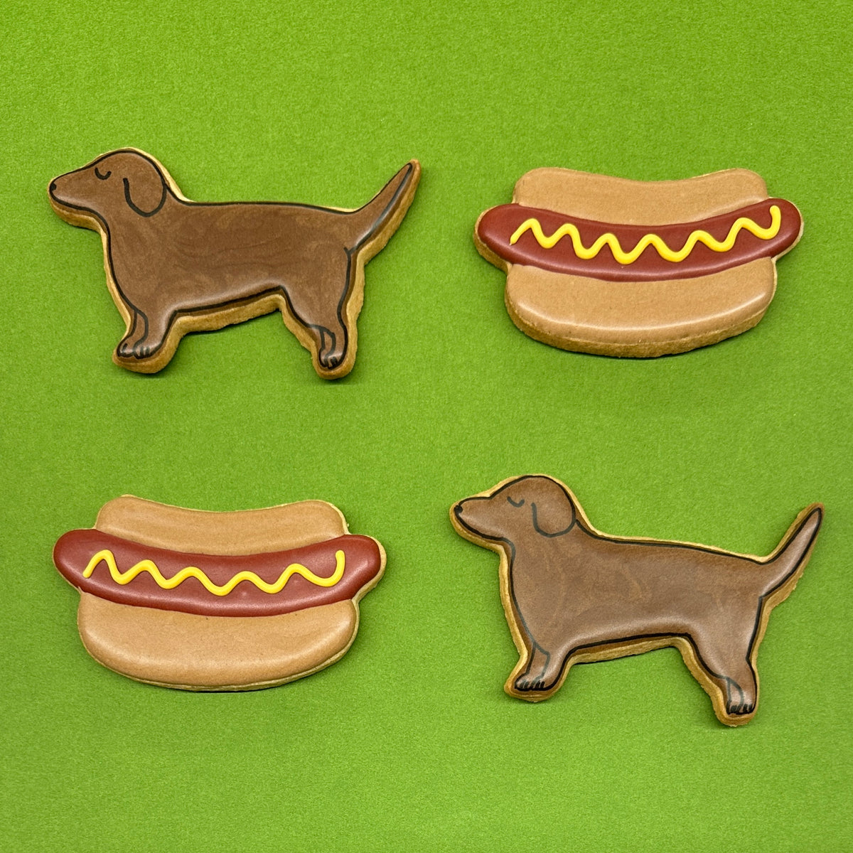 Hot Dog Cookies