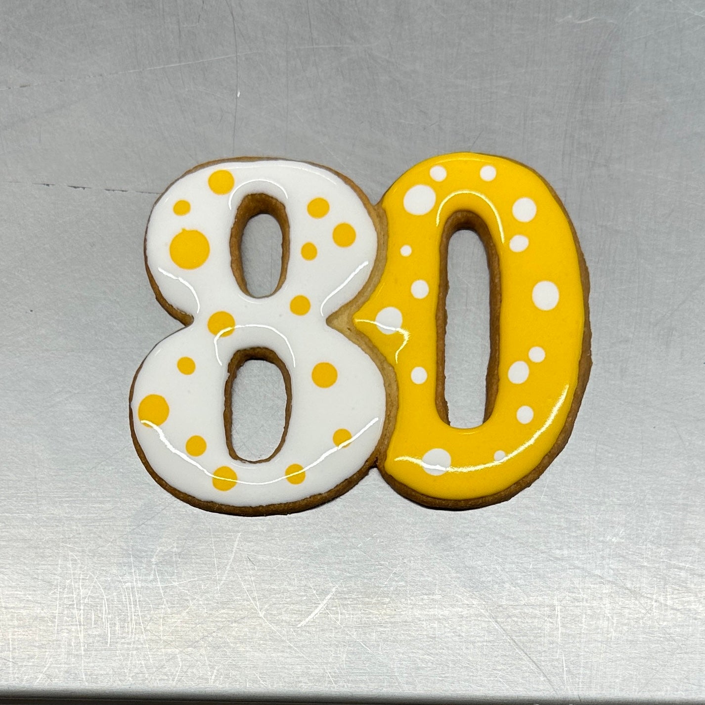 Milestone Birthday Cookies