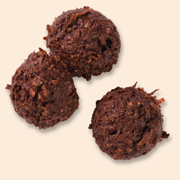 Dark Chocolate Macaroons