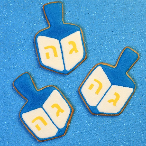 Dreidel Cookies