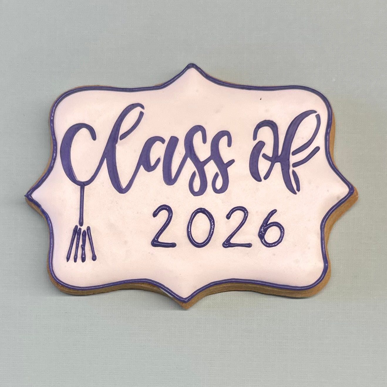 Class of 2026 Plaque Cookies