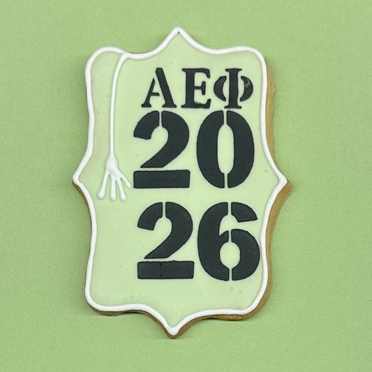 Graduation Cookie AEPhi 2026