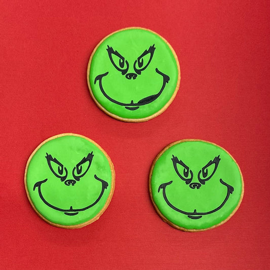 Grinch Sugar Cookies