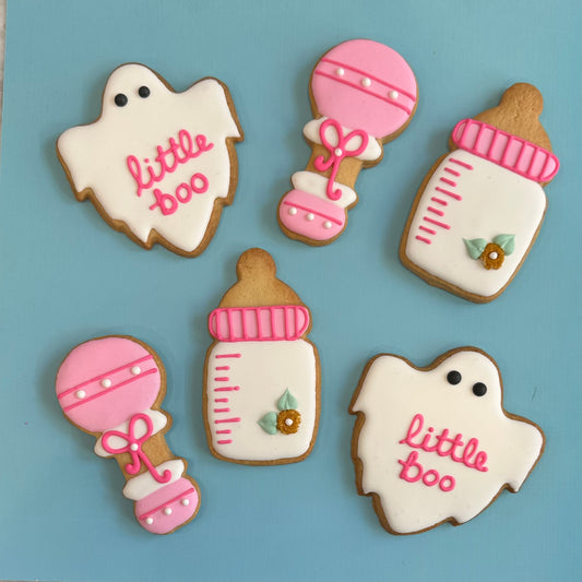 Baby Boo Shower Cookies