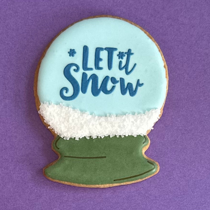 Let it Snow Sugar cookies