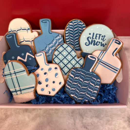 Holiday Gift Box - Dreidels