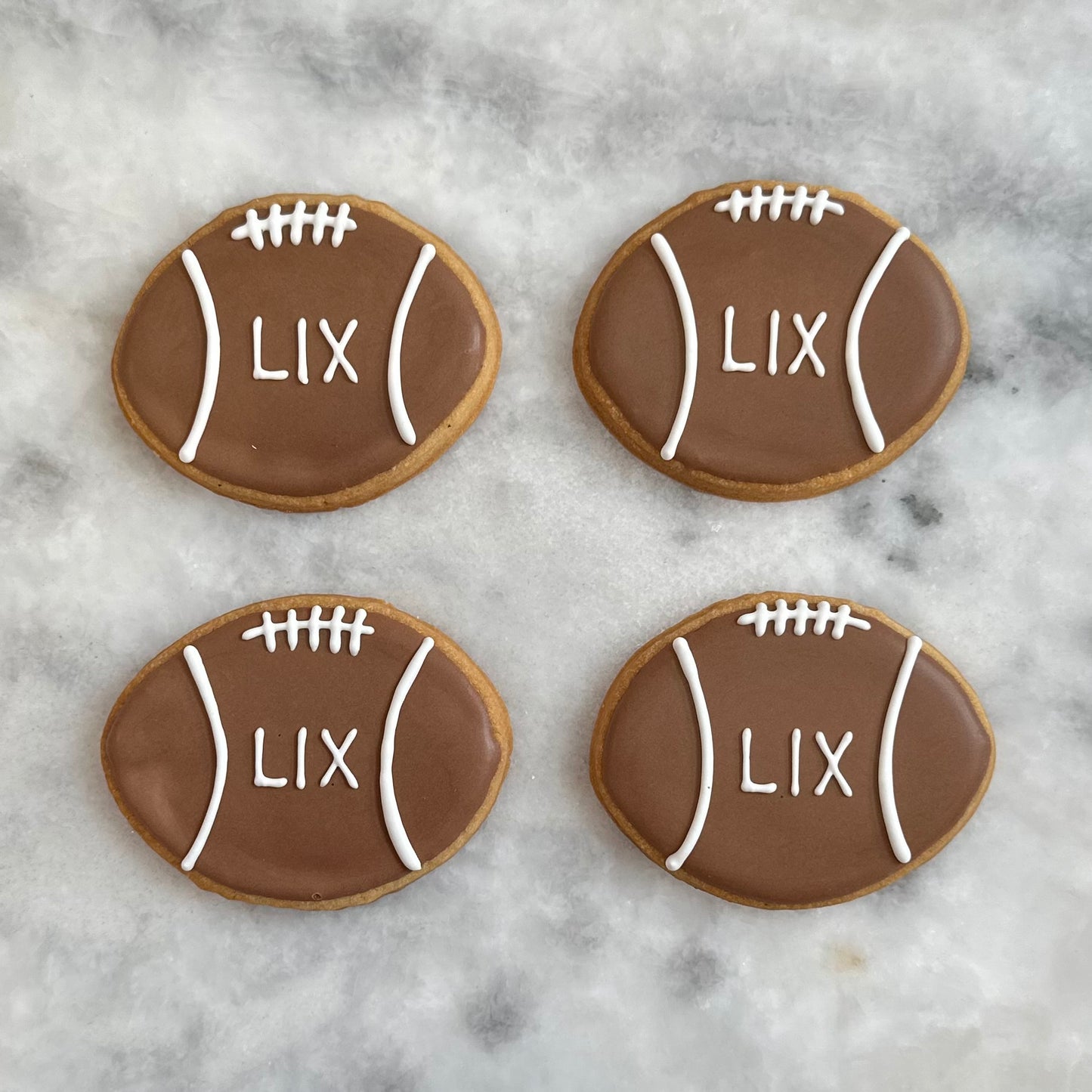 Football cookies - Game LIX