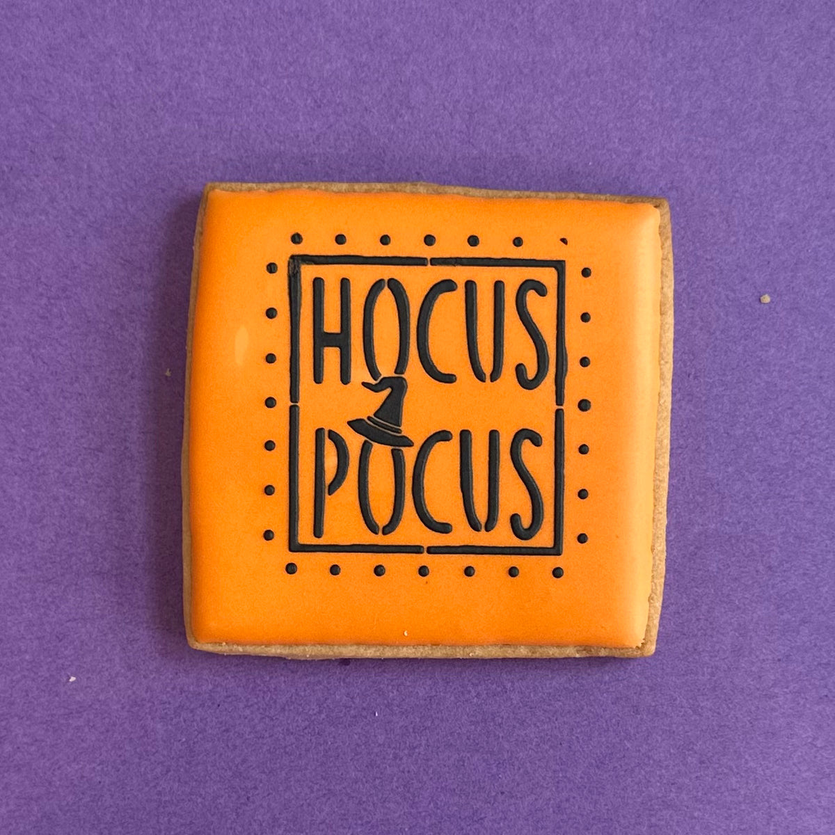 Halloween Tile Cookies