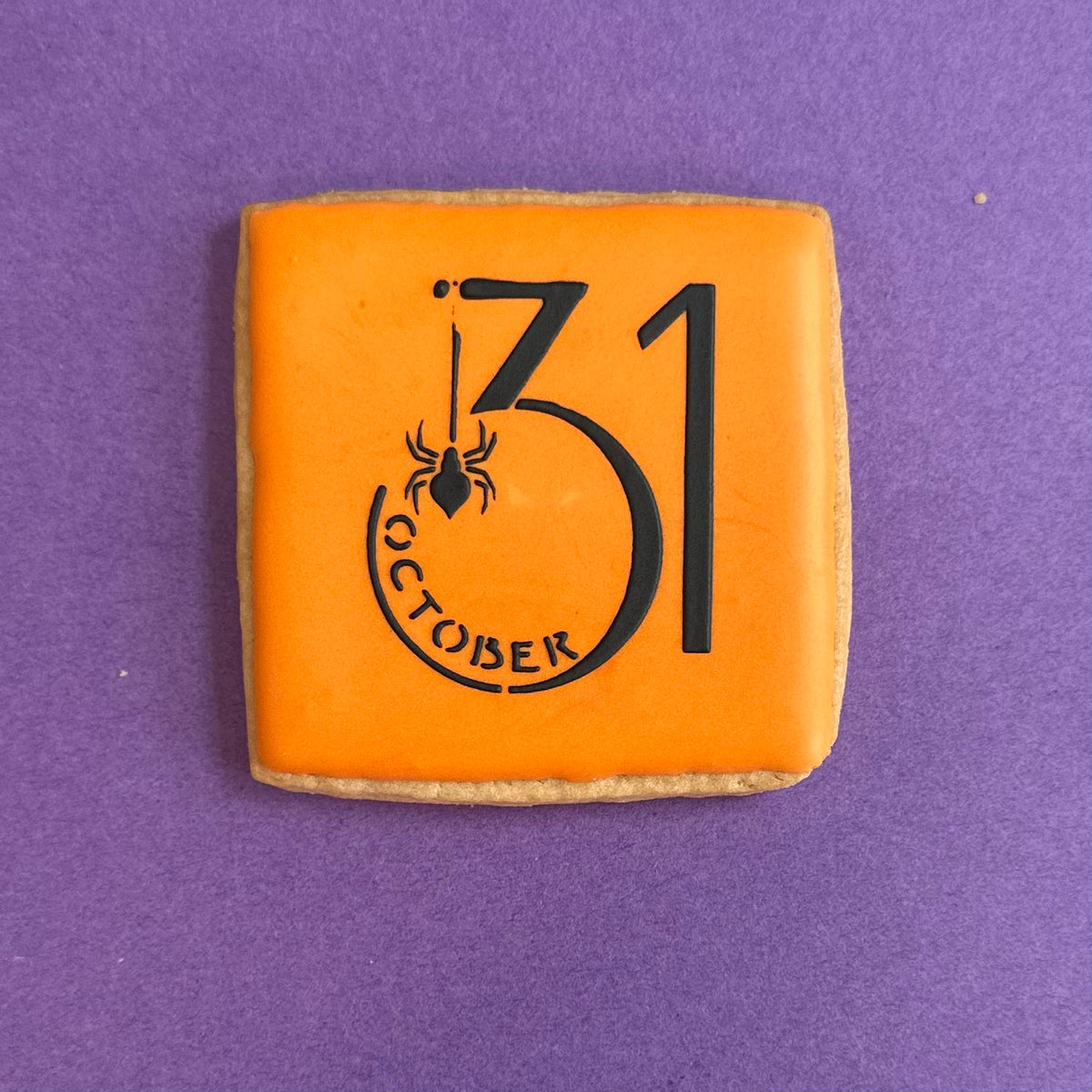 Halloween Tile Cookies
