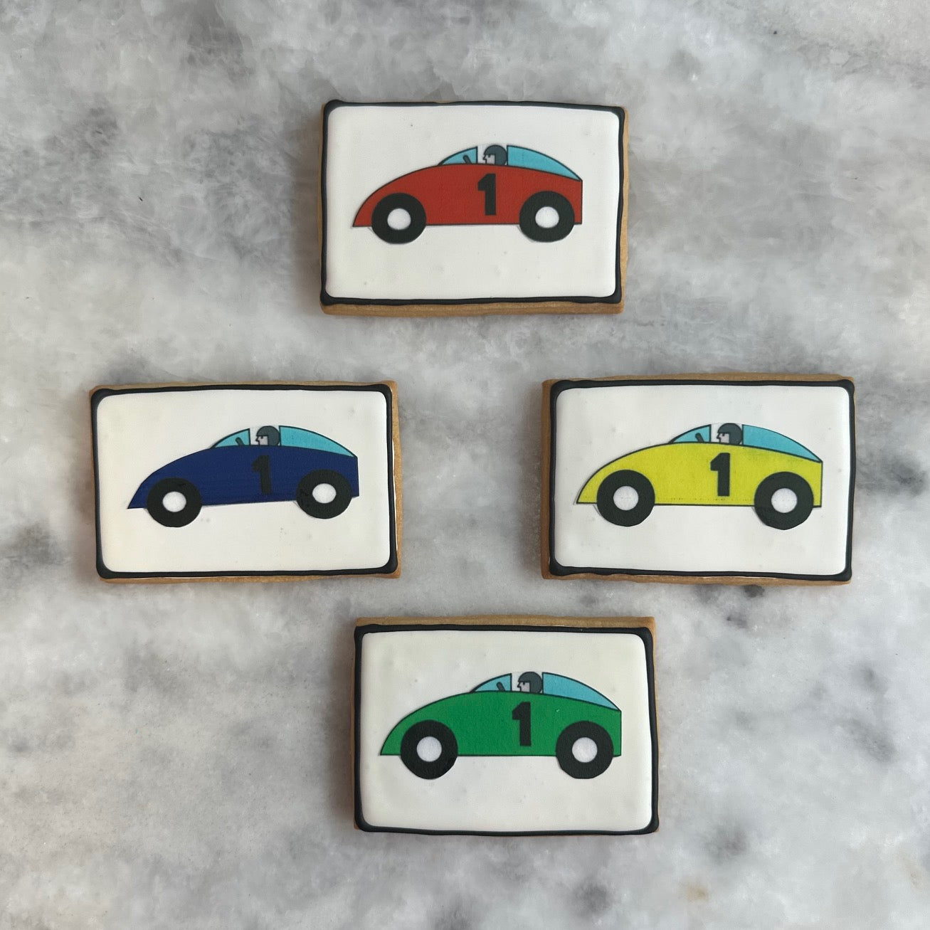 Race Car Cookies
