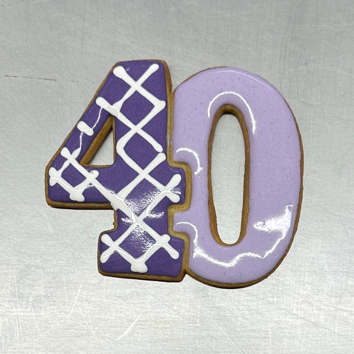 Milestone Birthday Cookies