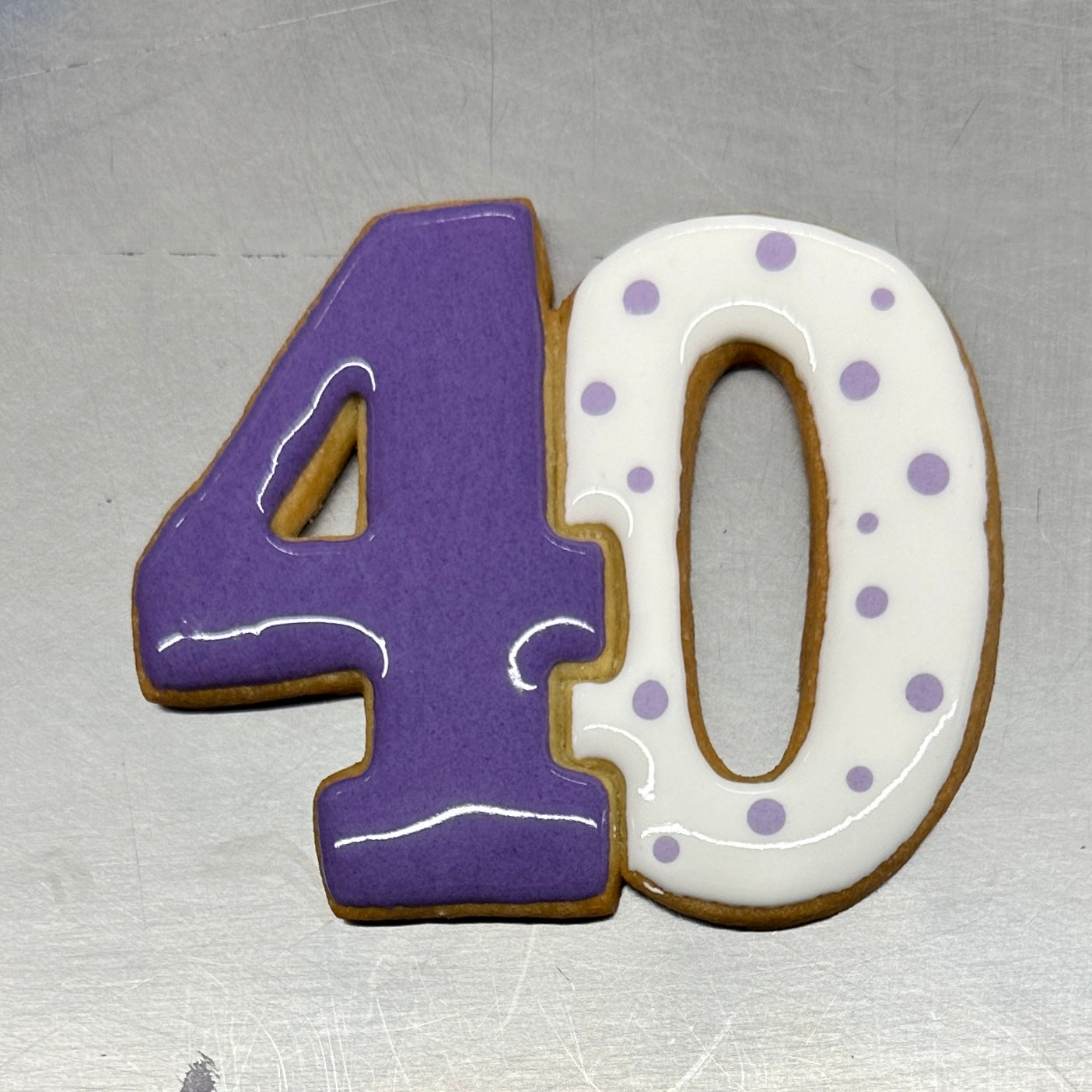 Milestone Birthday Cookies