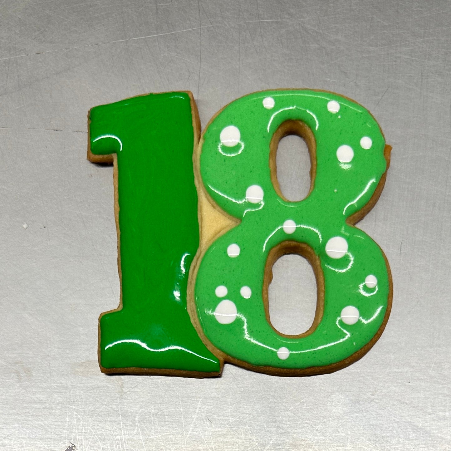 Milestone Birthday Cookies