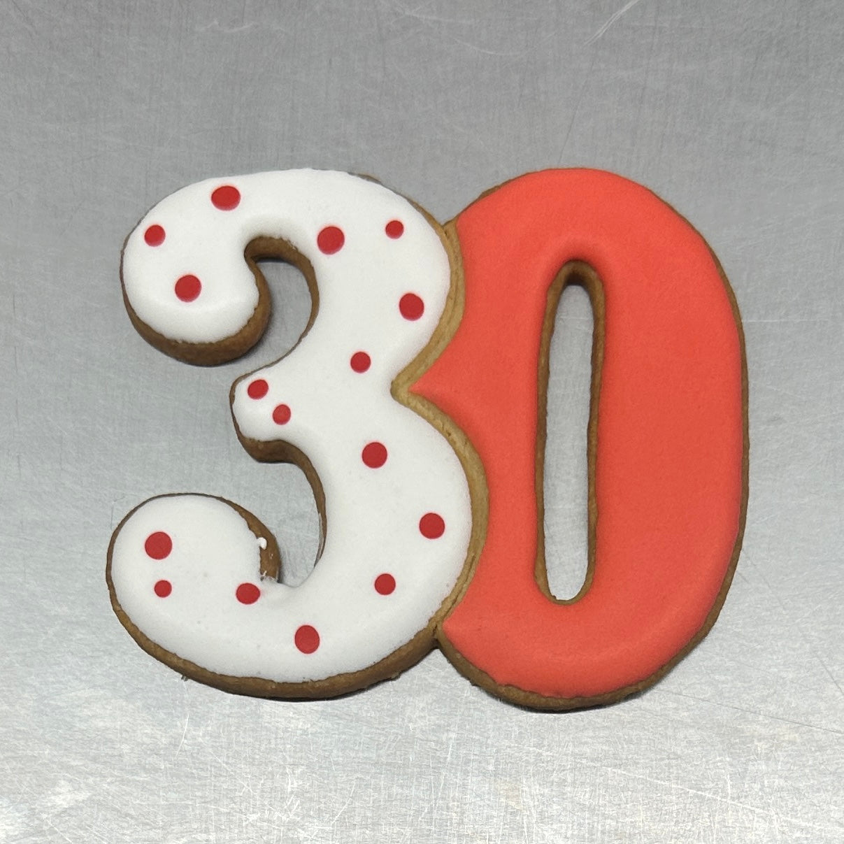 Milestone Birthday Cookies