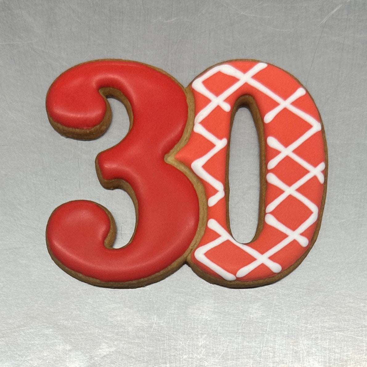 Milestone Birthday Cookies
