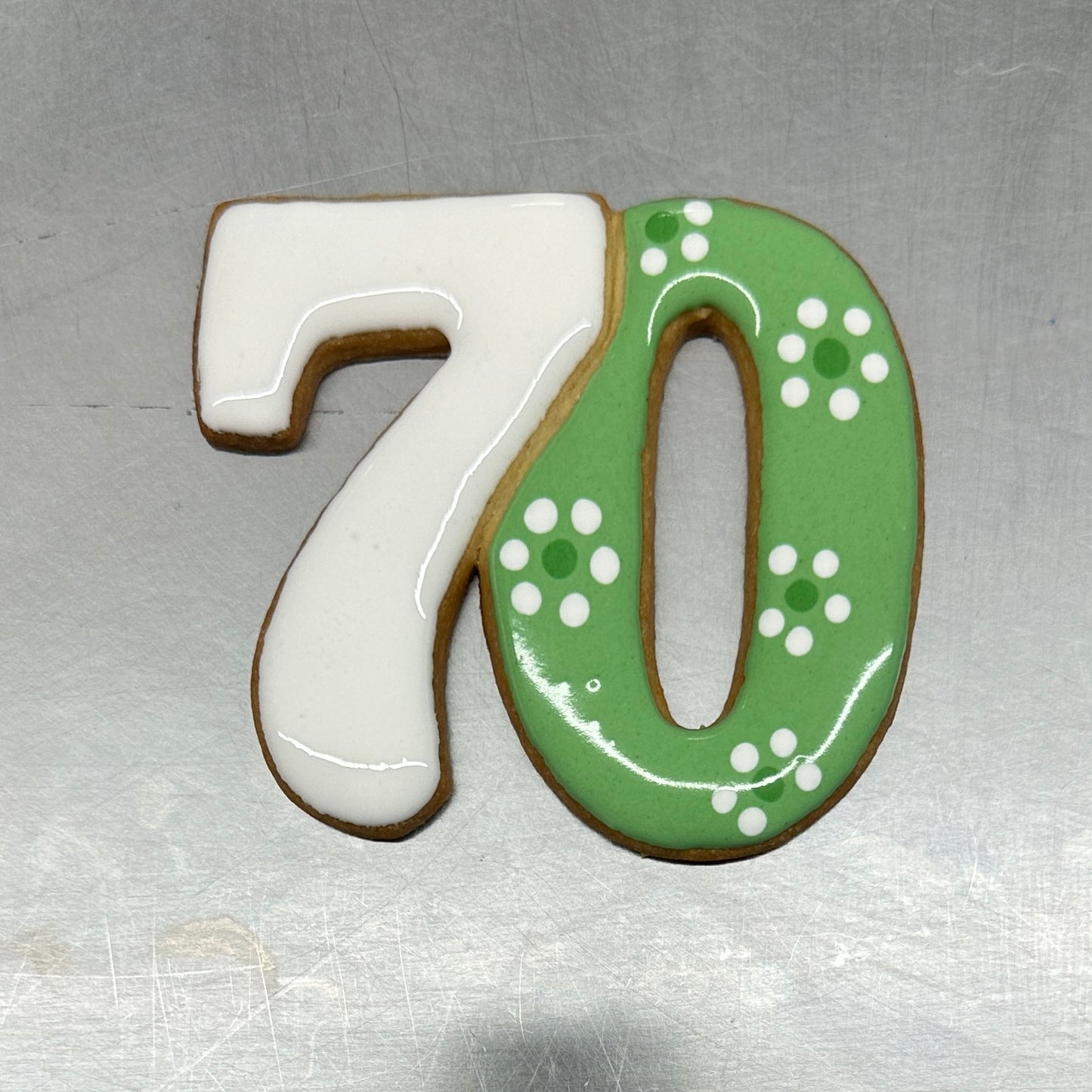 Milestone Birthday Cookies