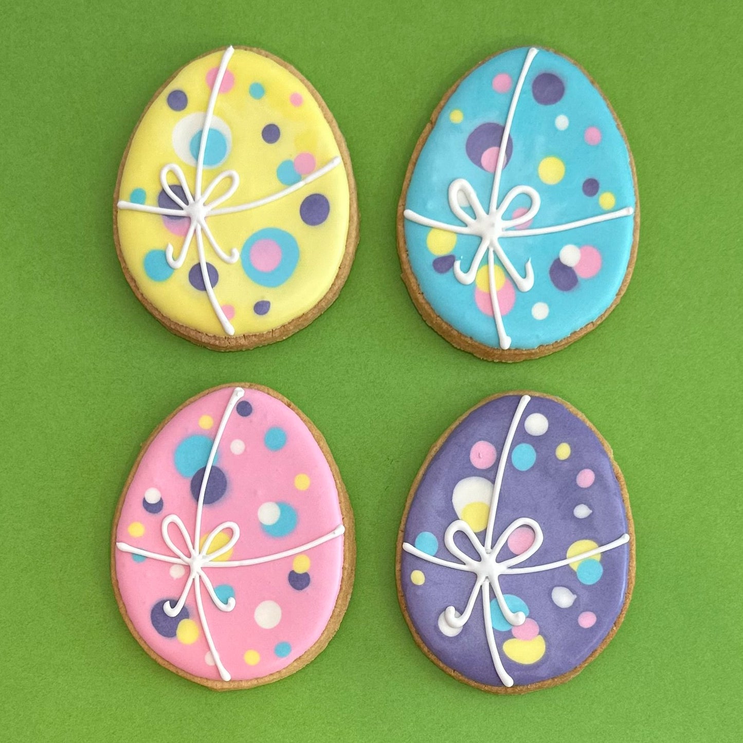 Polka Dot Easter Eggs