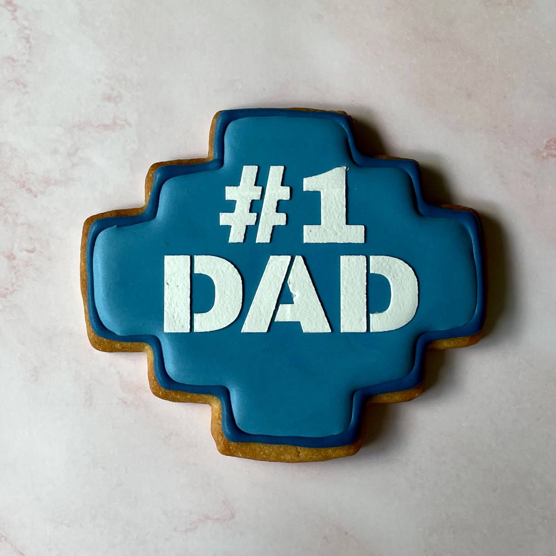#1 Dad Blue