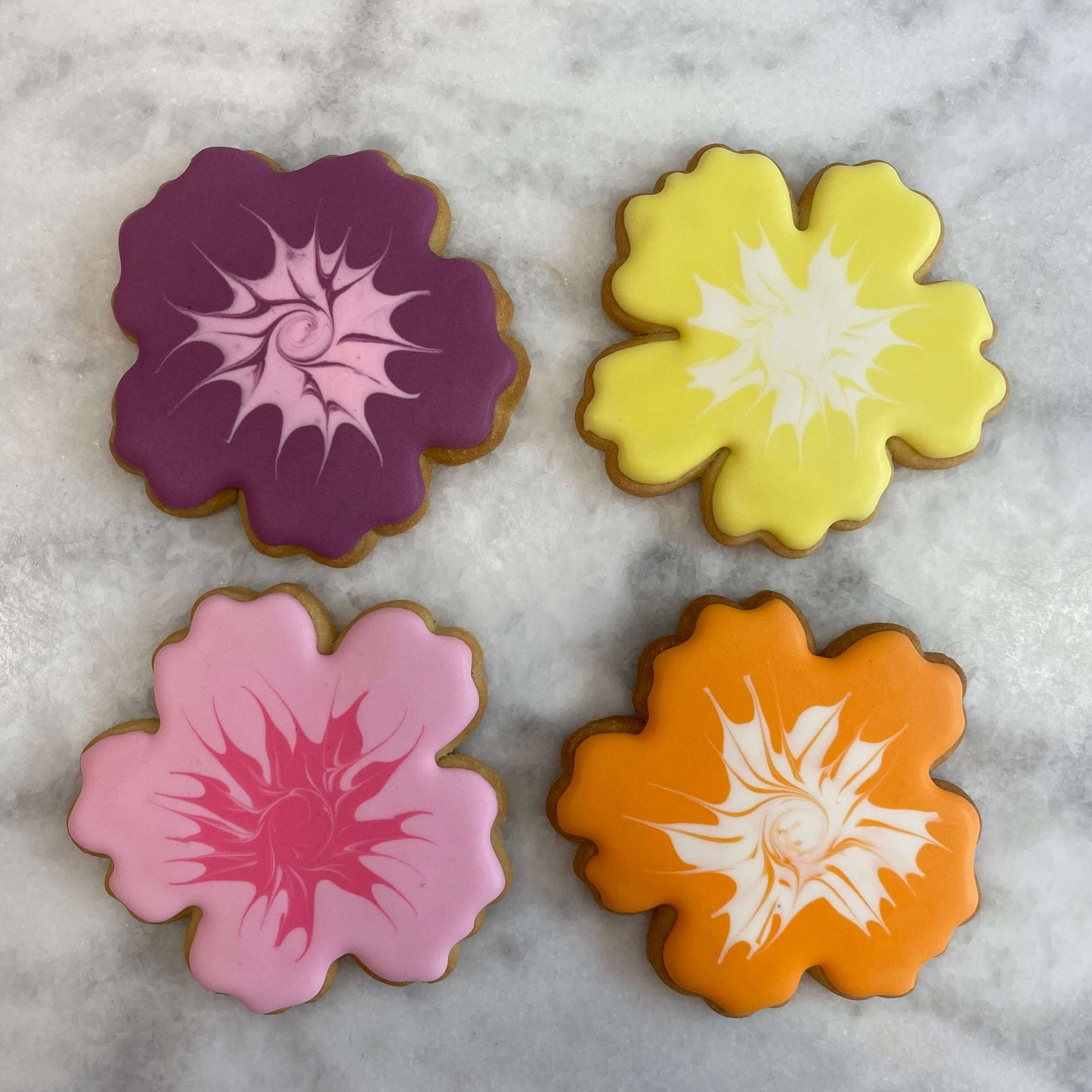 Hibiscus Cookies