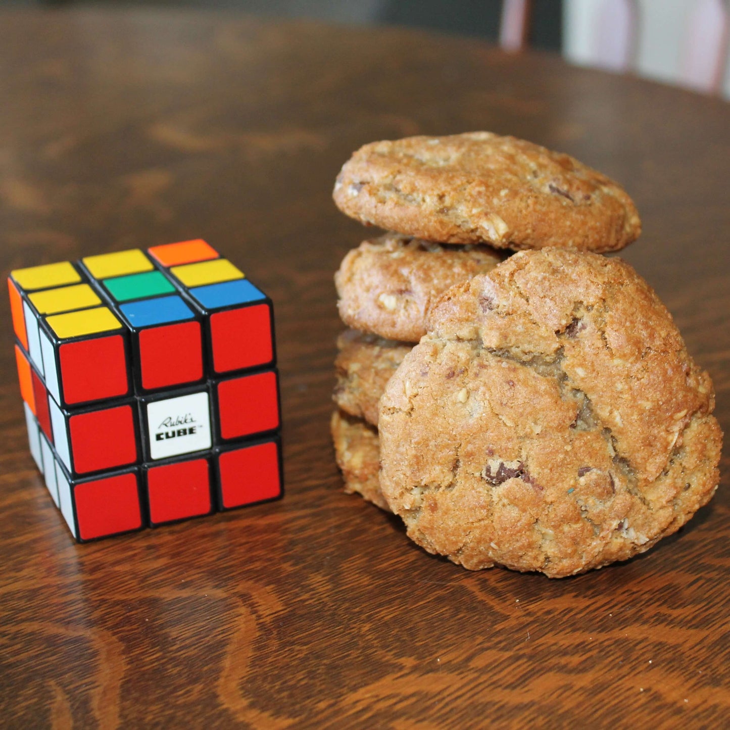 Jumbo Oatmeal Chocolate Chip Cookies