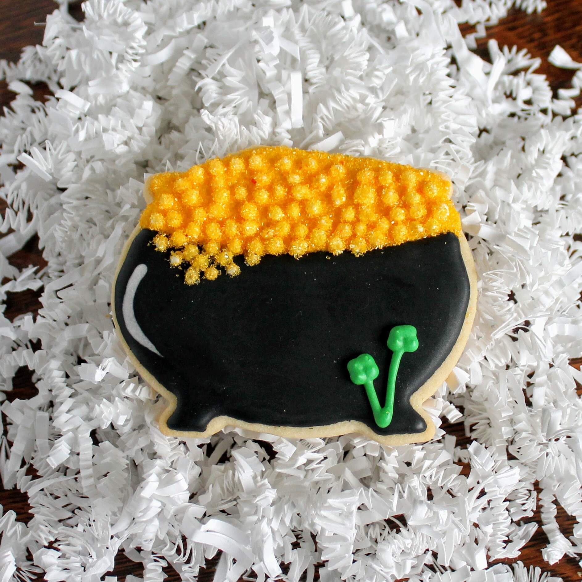 Pot of Gold Sugar cookie