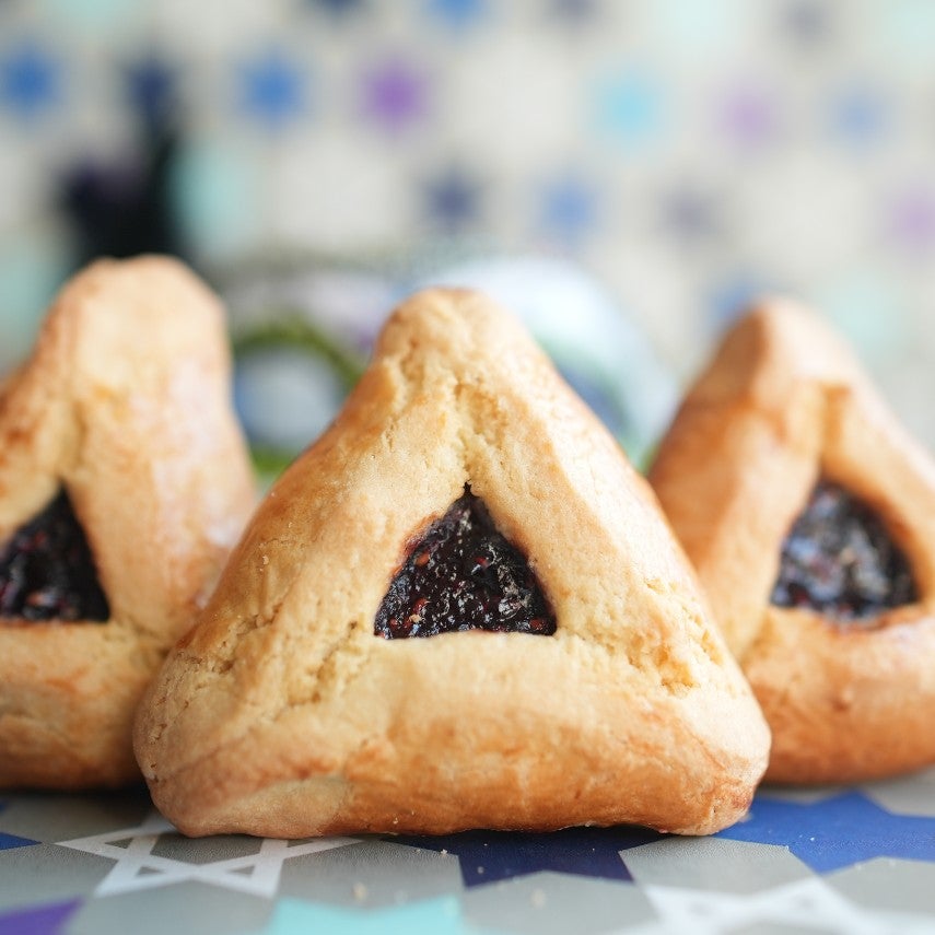 Raspberry Hamantaschen