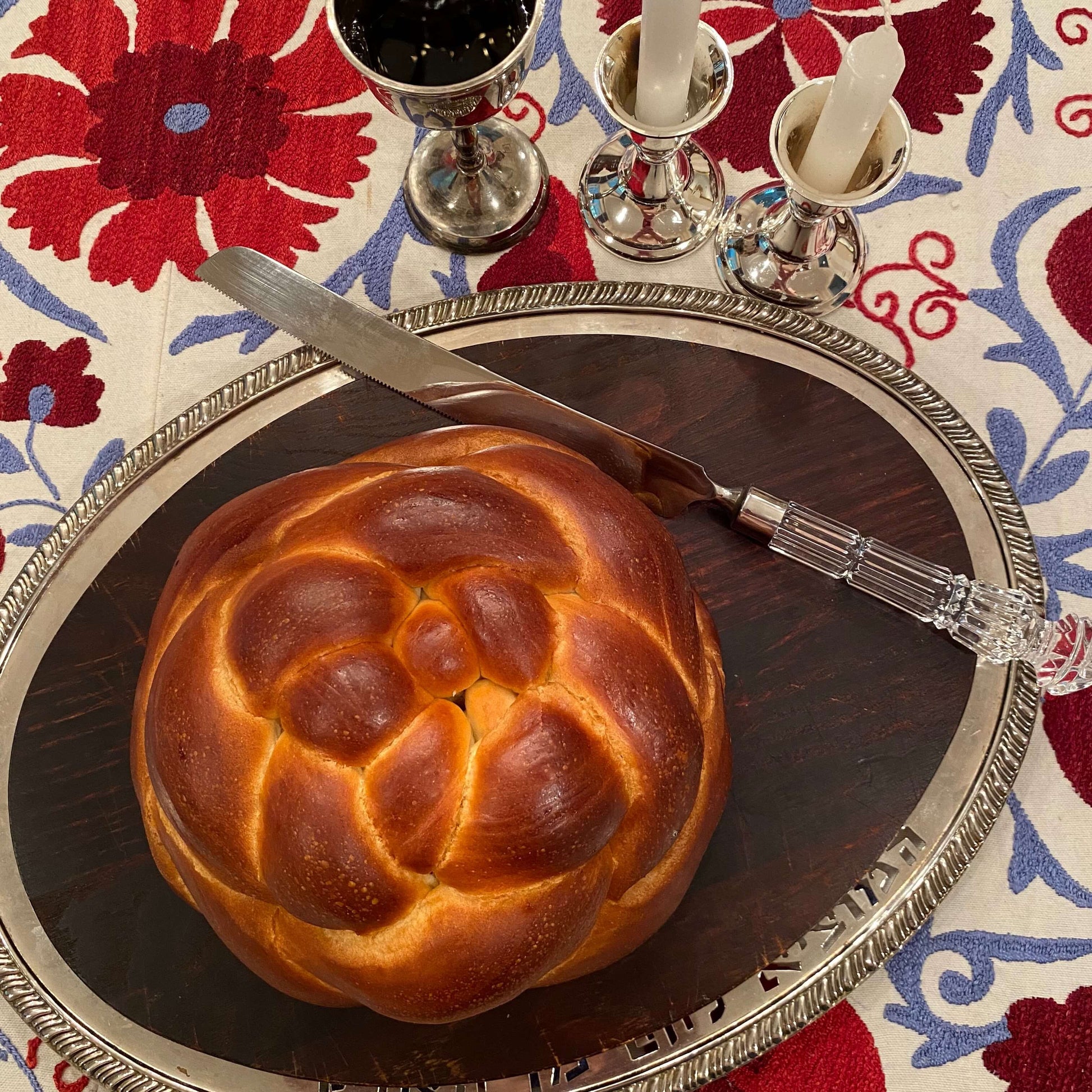 Round Holiday Challah