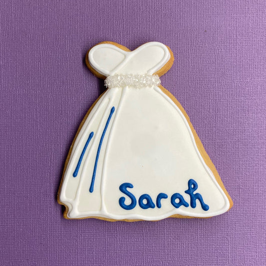 Wedding Gown Cookies