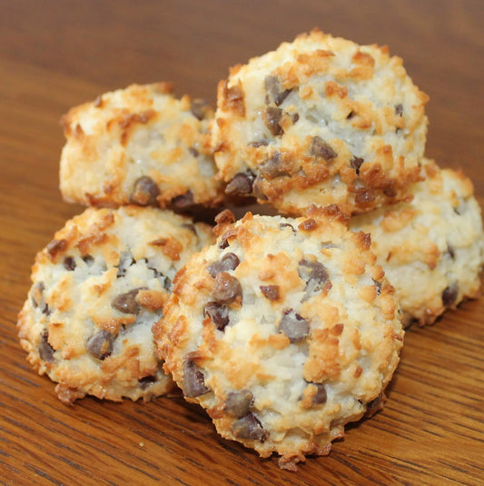 Chocolate Chip Coconut macaroons