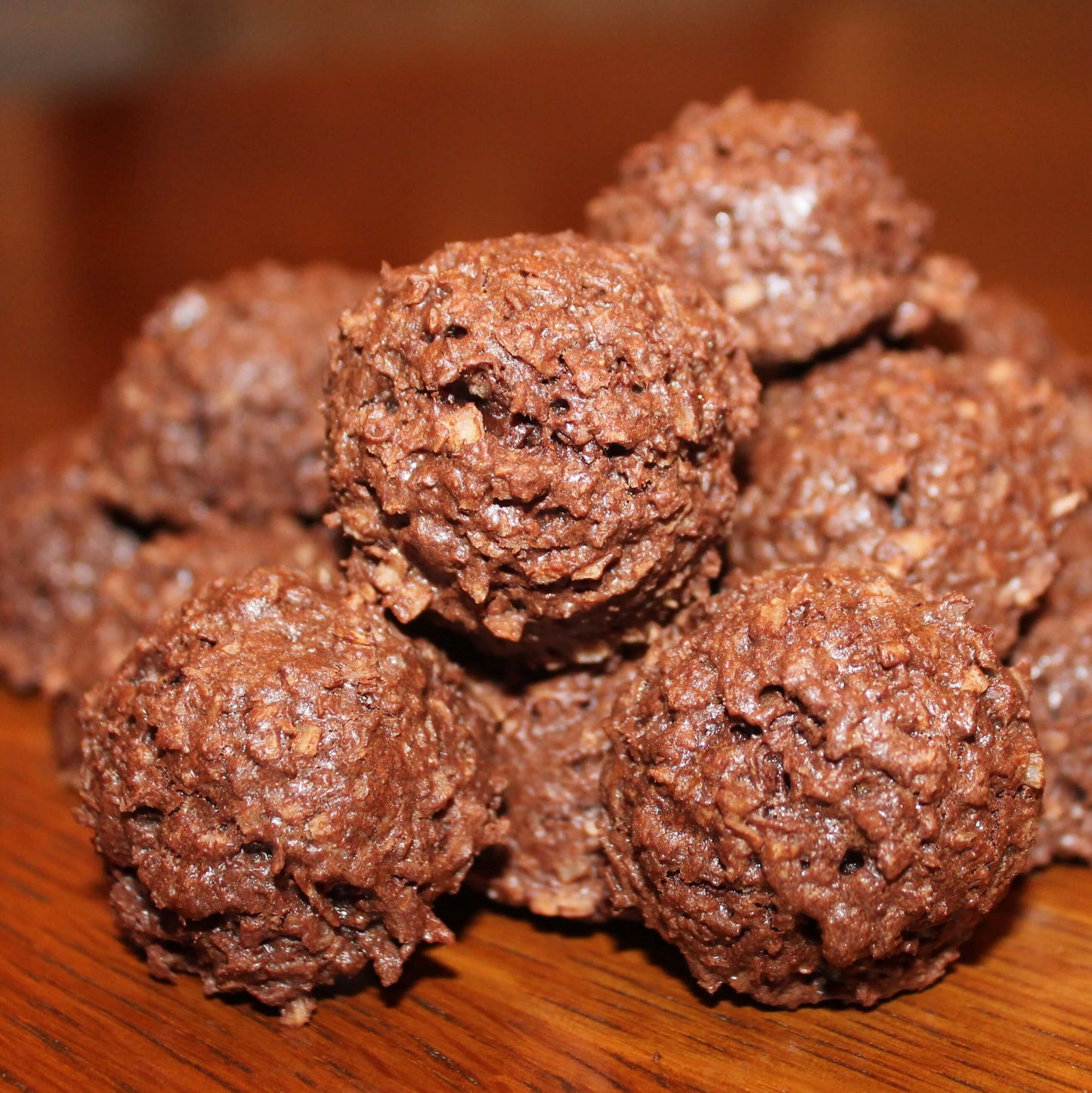 Dark Chocolate Macaroons