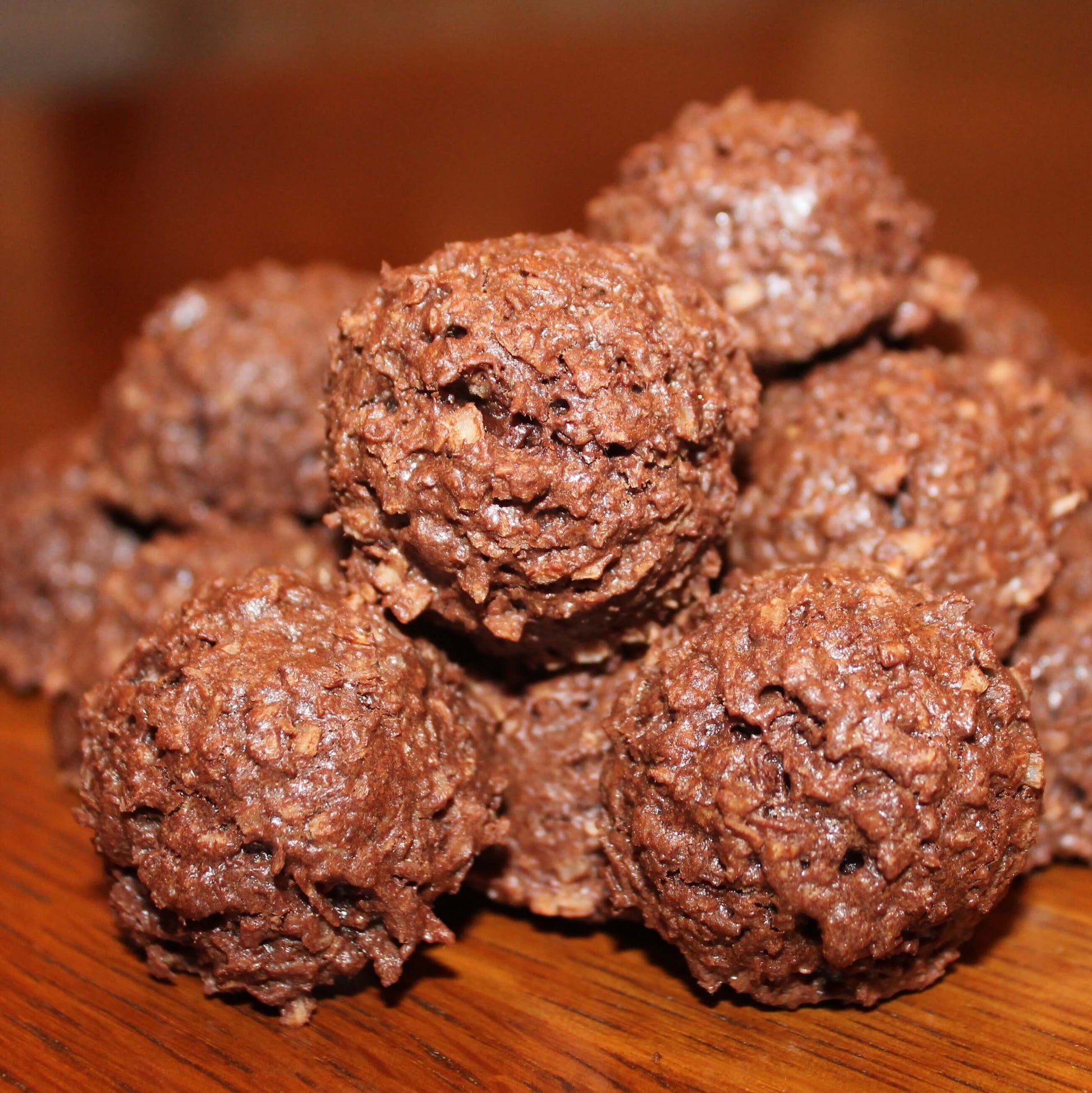 Dark Chocolate Macaroons